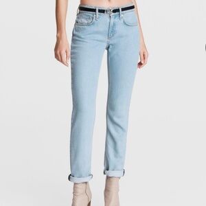 Rag & Bone Featherweight Dre Boyfriend Jeans in Blossom